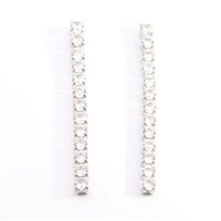 Orecchini Domar Gioielli Donna ORECCHINI ARGENTO 925 in Argento Cubic Zirconia EZB113974